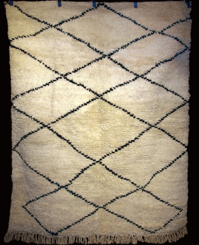 Alfombra Qtifa Beni Ouarain, 195x150cm.